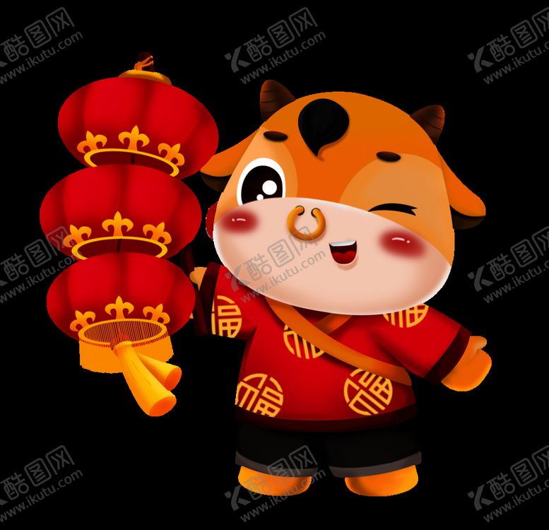 编号：43846305081211552168【酷图网】源文件下载-卡通牛