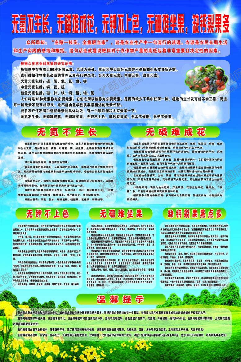编号：95451004261856167311【酷图网】源文件下载-化肥介绍