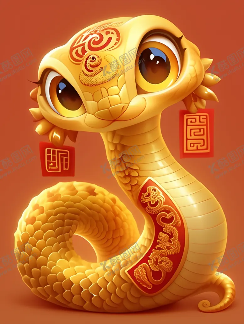 编号：68811001282307165654【酷图网】源文件下载-卡通蛇