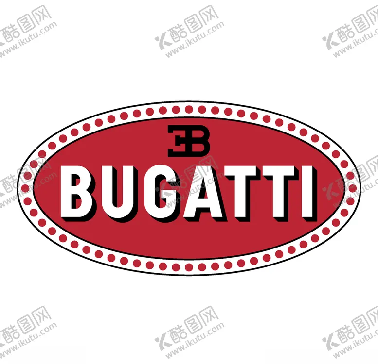 编号：19064009161050503999【酷图网】源文件下载-布加迪汽车标志logo源文件图