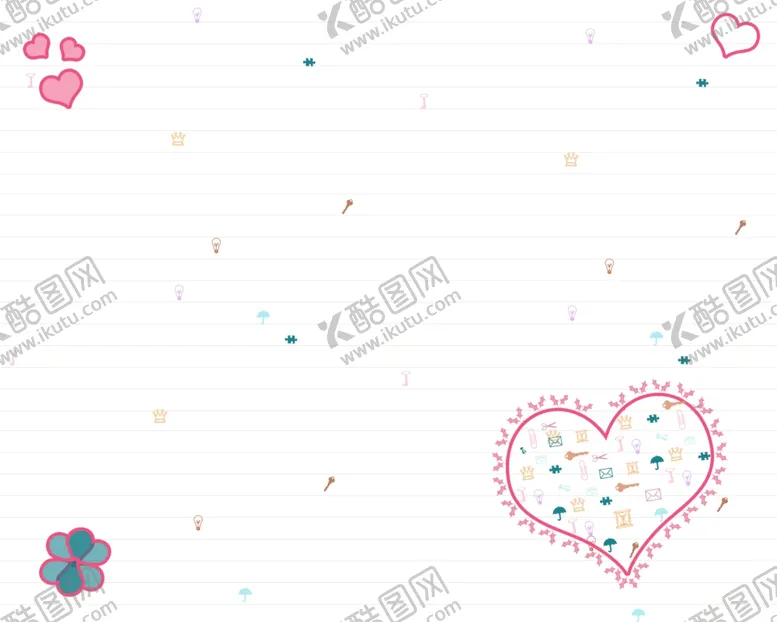 编号：10925306181518565992【酷图网】源文件下载-爱心背景