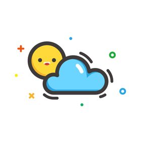 潮流色彩图标标志图形装饰素材