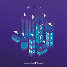 房地产模版蓝色图片模板下载