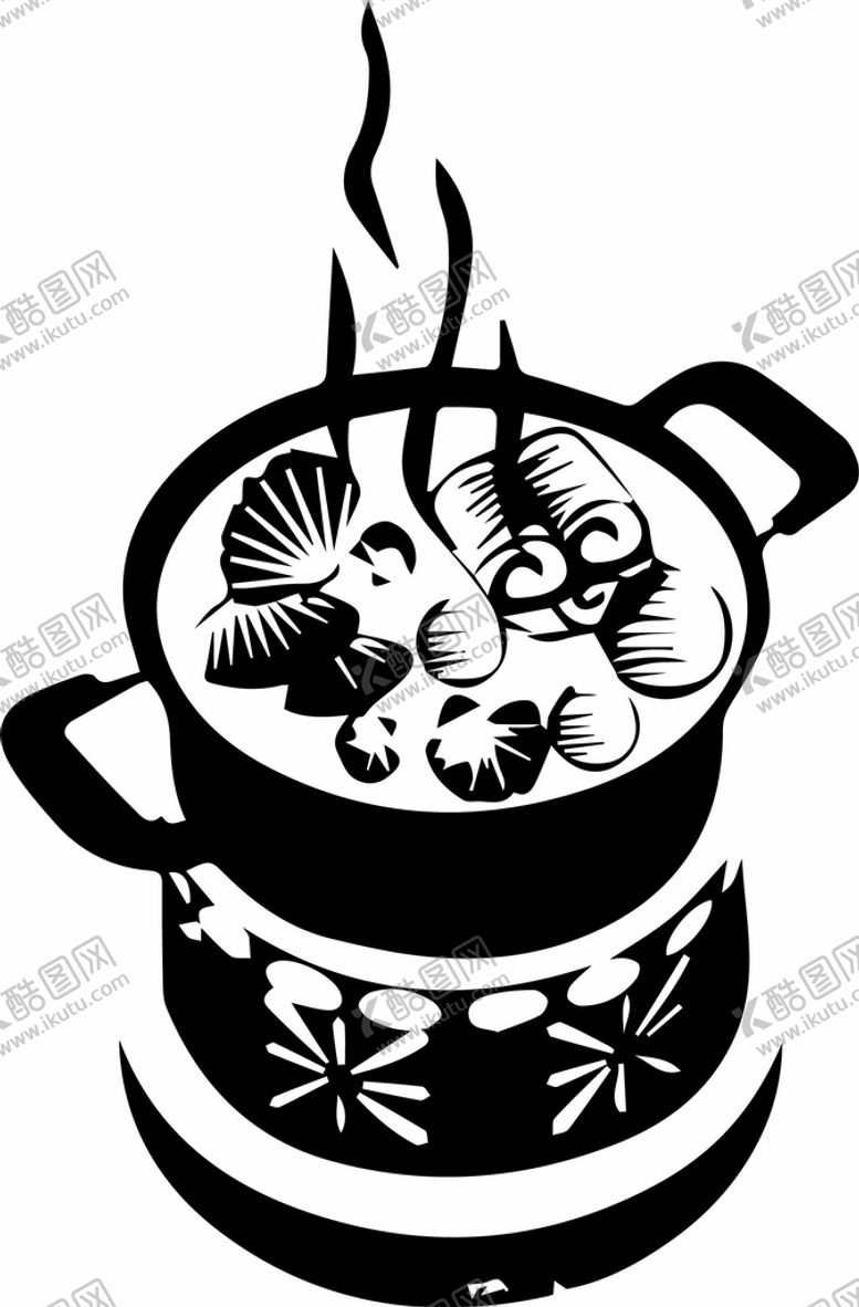 编号：50324709250938108972【酷图网】源文件下载-四川火锅线稿