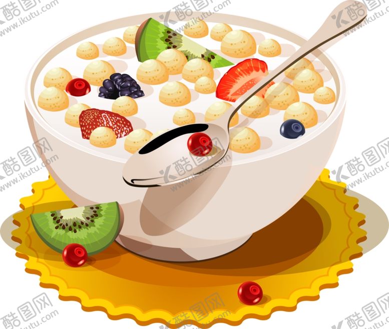 编号：22530810112349039120【酷图网】源文件下载-卡通水果捞