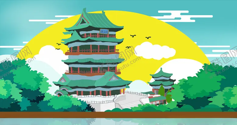 编号：21196205040905163664【酷图网】源文件下载-古风建筑