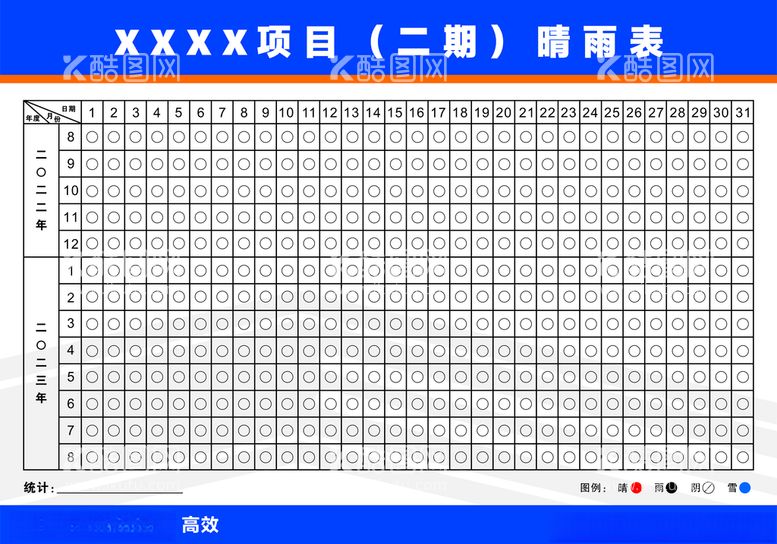 编号：35750112180357208476【酷图网】源文件下载-施工晴雨表