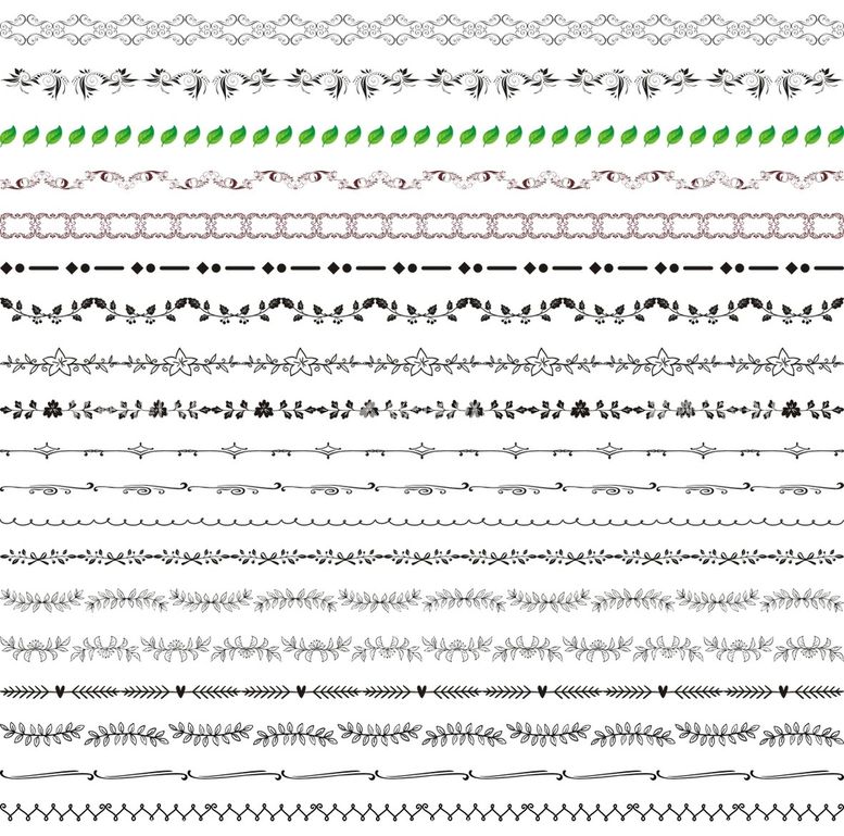 编号：19586511130700096043【酷图网】源文件下载-边框 分割线