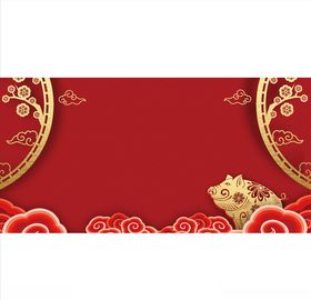 红色背景中式婚礼设计古典婚礼闹元宵中式古典婚礼