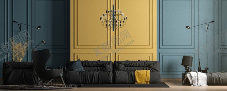 编号：84611910120745261403【酷图网】源文件下载-卧室客厅厨房书房效果图