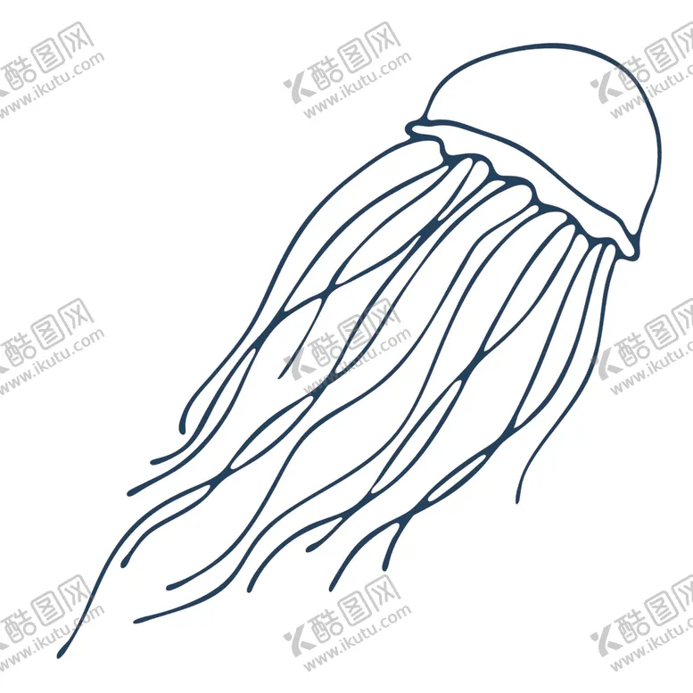 编号：86146206182228186384【酷图网】源文件下载-手绘海洋生物