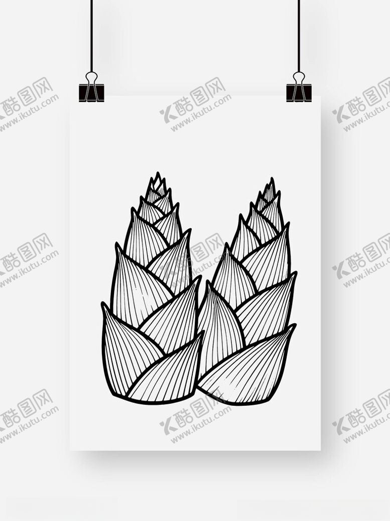 编号：98450409250207449476【酷图网】源文件下载-竹笋