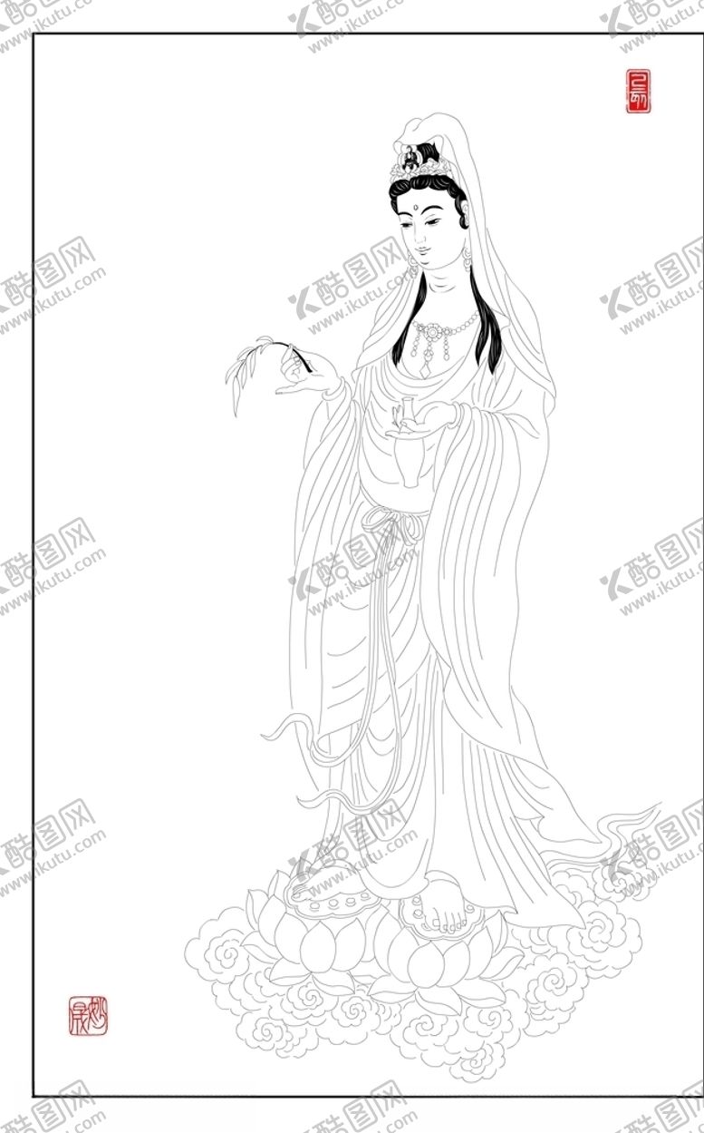 编号：98356007132019381419【酷图网】源文件下载-观音