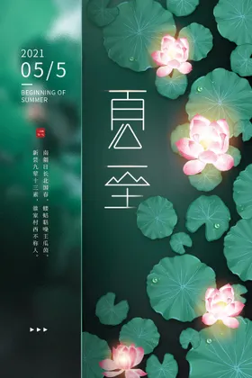 夏至海报