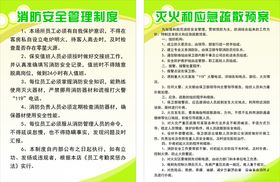 消防安全管理制度灭火和应急疏散