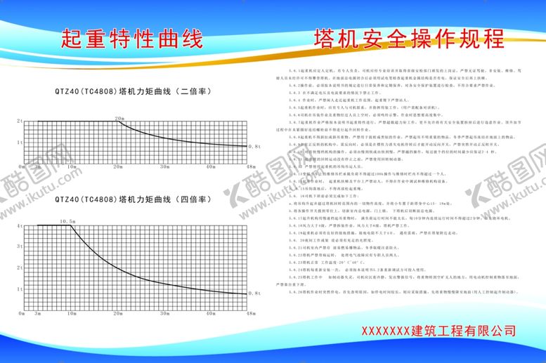 编号：90062110290749505937【酷图网】源文件下载-起重特性曲线塔机安全操作规程