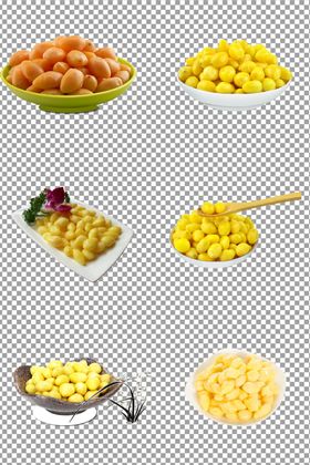 剥壳白果
