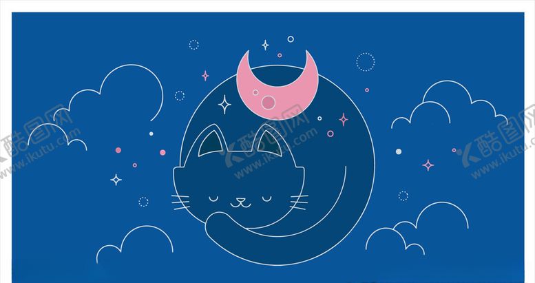 编号：68989606182210301205【酷图网】源文件下载-手绘卡通动物