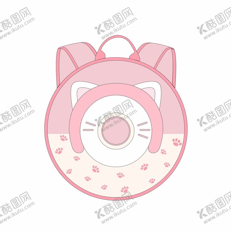 编号：34271809261913527940【酷图网】源文件下载-猫咪趣味书包