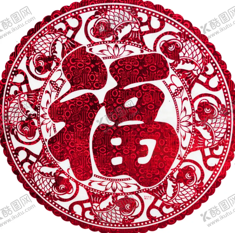编号：13259709292320471000【酷图网】源文件下载-福字剪纸