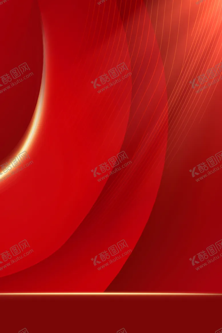 编号：36507302221759319875【酷图网】源文件下载-红色高级背景