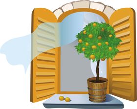绿色相框角边边欧式花边黑白