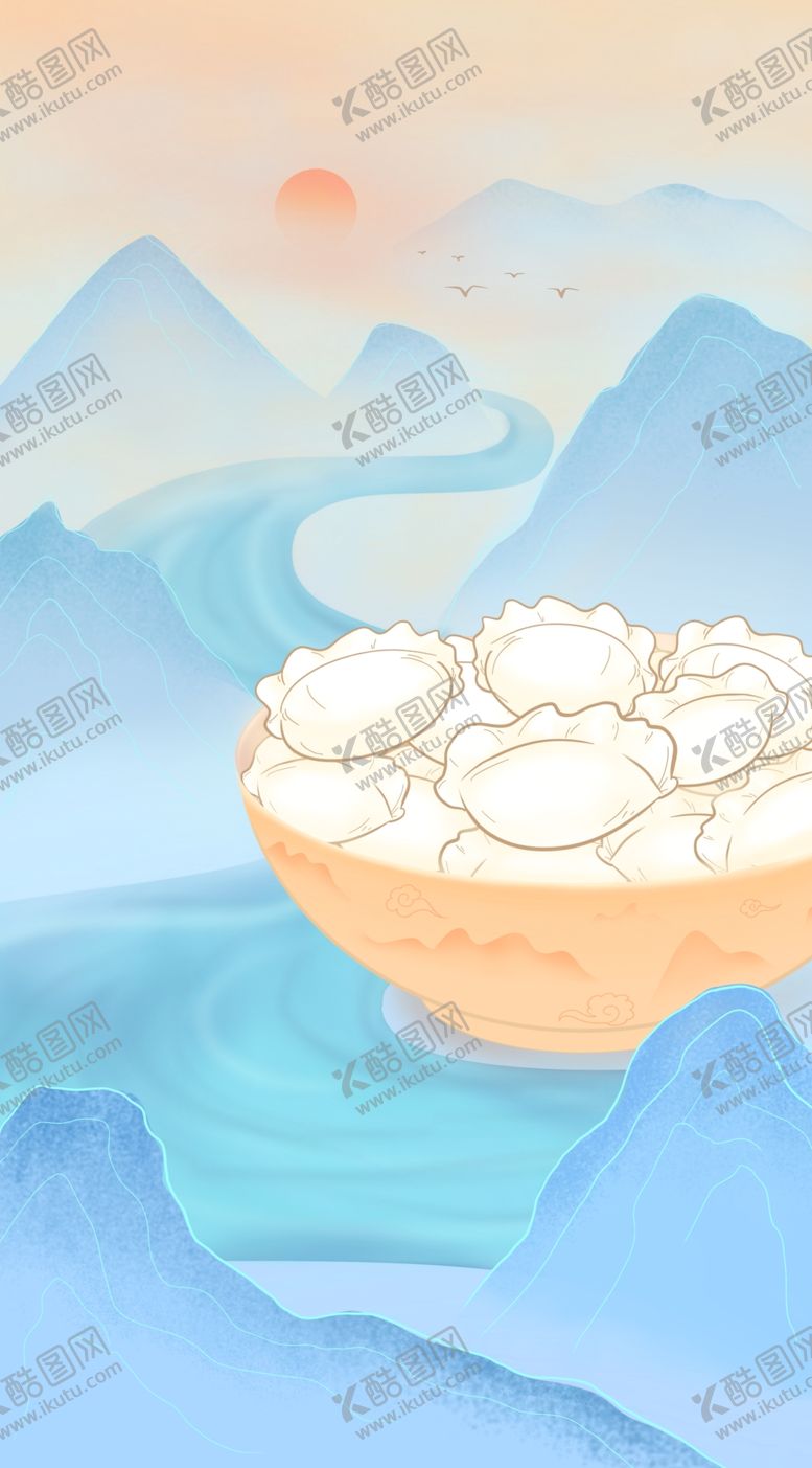 编号：72473712300730288813【酷图网】源文件下载-冬至海报背景