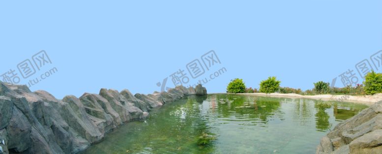 编号：27478010111419197513【酷图网】源文件下载-山水景观小场景