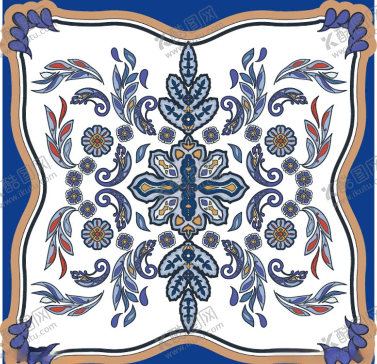 编号：88622610101801553554【酷图网】源文件下载-丝巾图案