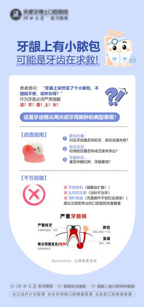 口腔科普海报