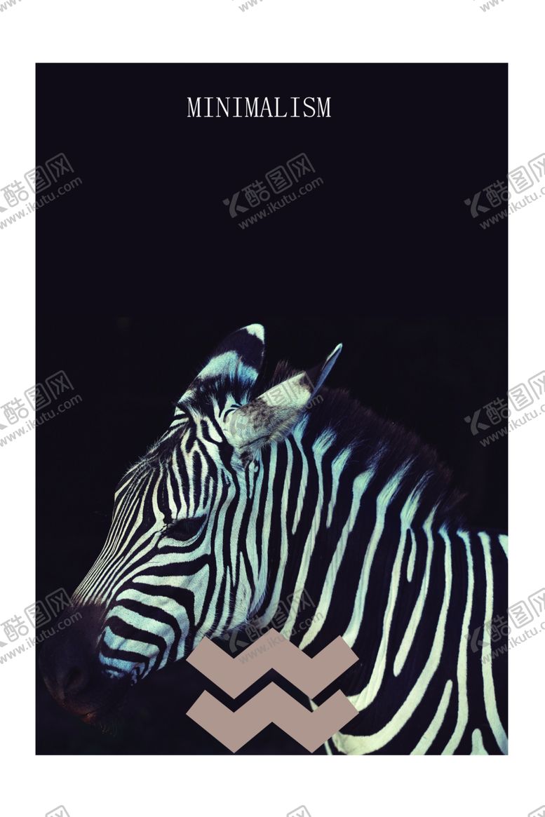 编号：15139310301123472859【酷图网】源文件下载-斑马装饰画