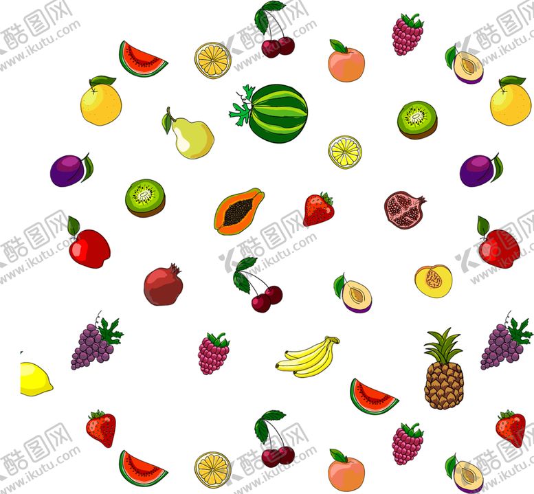 编号：59363509161048495122【酷图网】源文件下载-水果