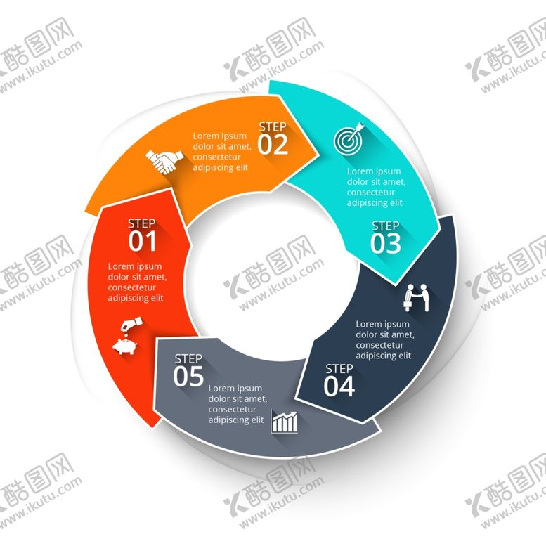 编号：46030810241123093360【酷图网】源文件下载-商务办公PPT精美图表元素