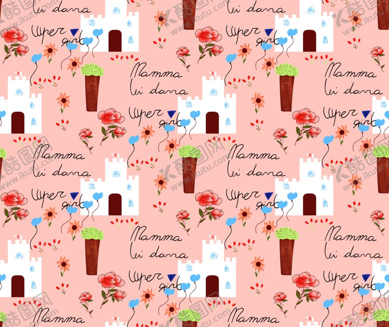 编号：22161209212152572401【酷图网】源文件下载-童趣乱花