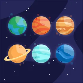 星球背景行空天体恒