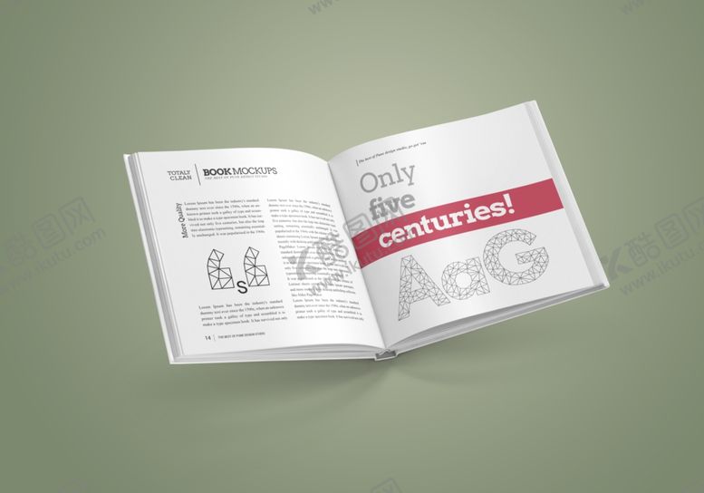 编号：55081510140703302958【酷图网】源文件下载-画册样机