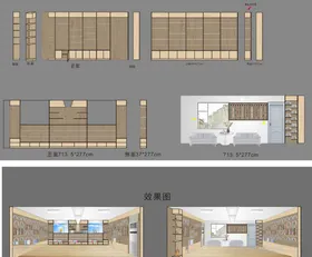 样板房设计展柜设计