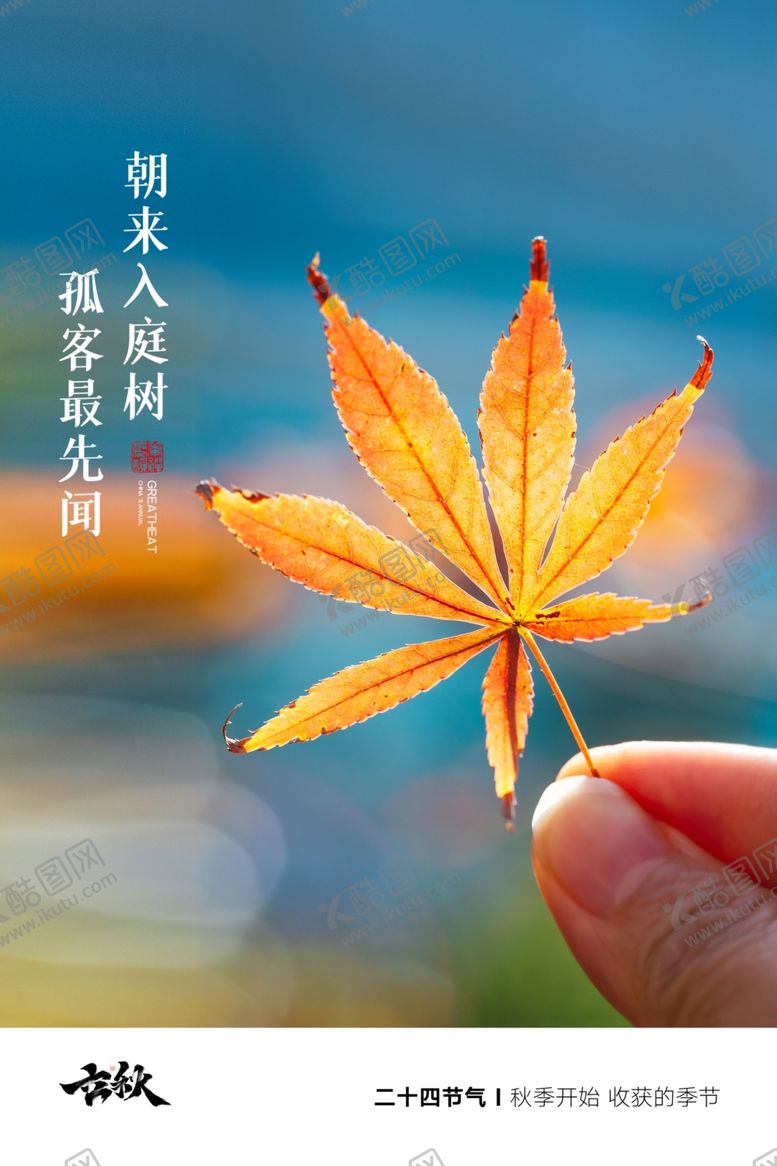 编号：80784506191128082998【酷图网】源文件下载-立秋海报