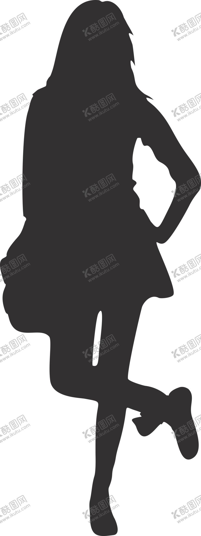 编号：16000405100424461316【酷图网】源文件下载-美女剪影