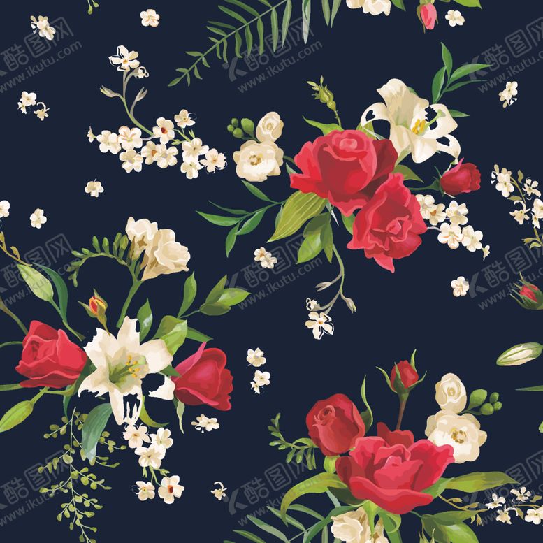 编号：71760409270534526068【酷图网】源文件下载-手绘水彩花