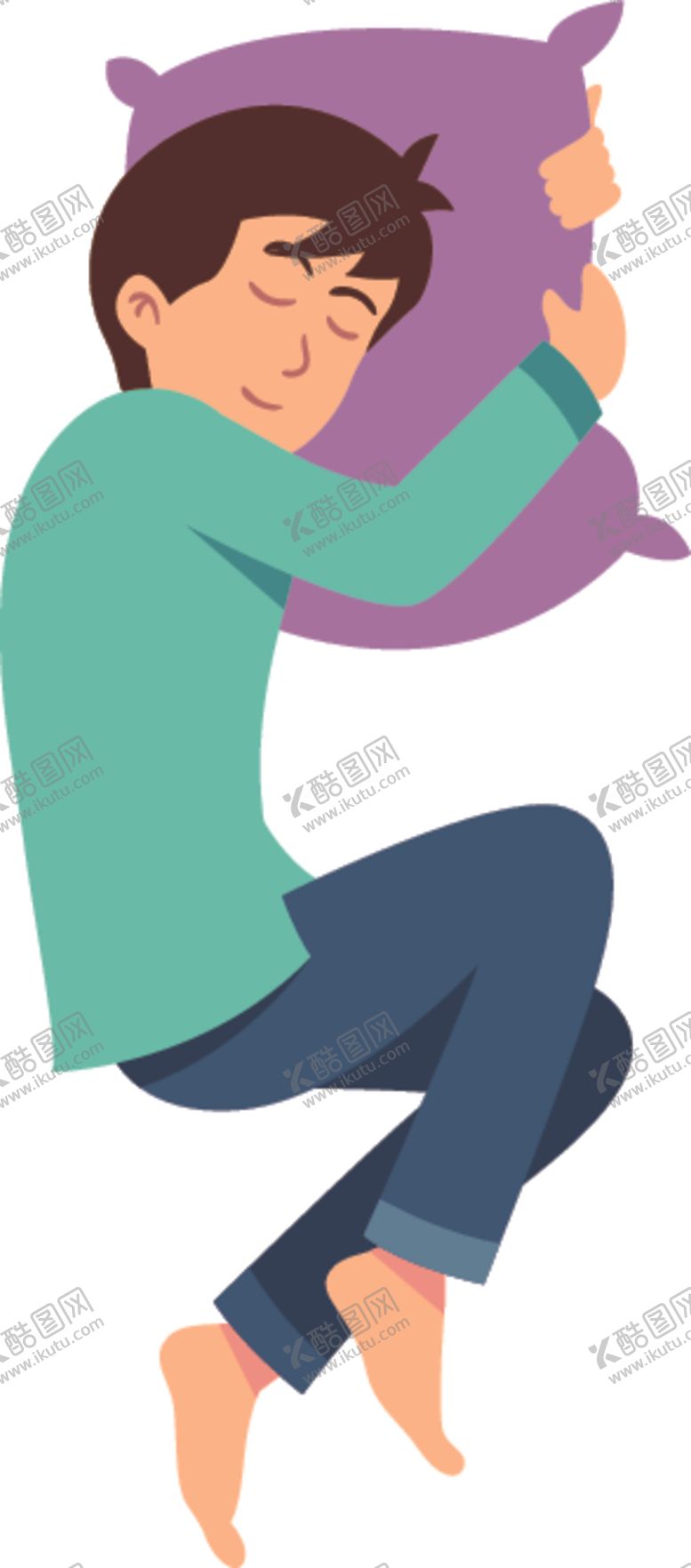 编号：57689407141618366862【酷图网】源文件下载-睡觉姿势