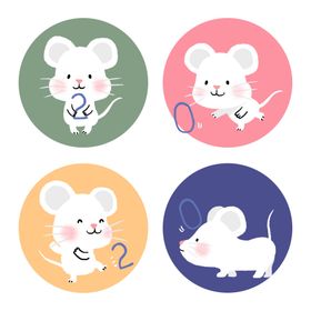 卡通老鼠素材