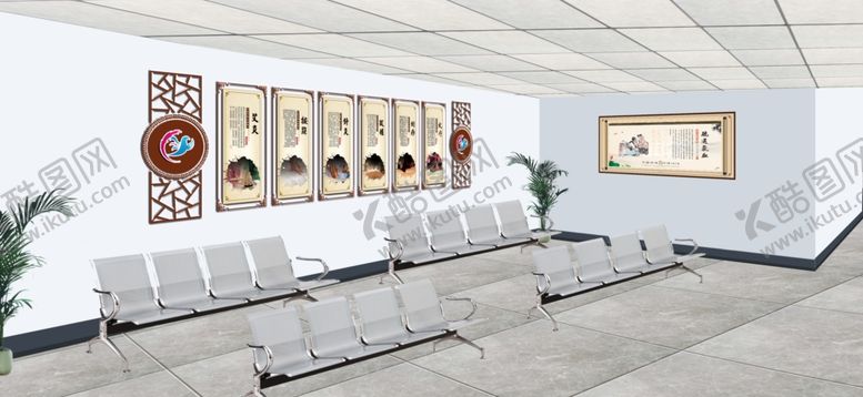 编号：69708109151621167917【酷图网】源文件下载-中医院效果图