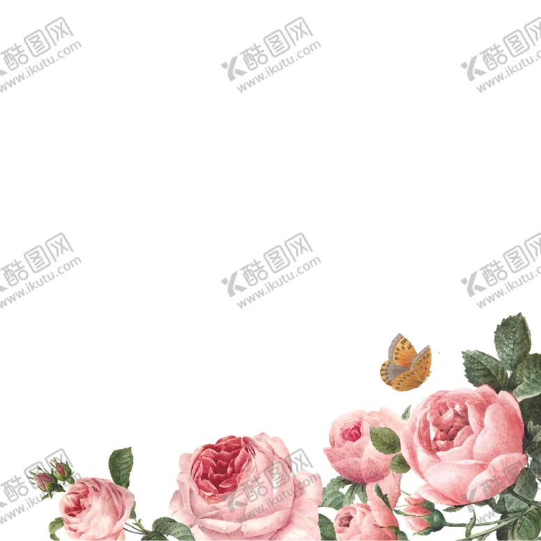 编号：12599704261758596075【酷图网】源文件下载-水彩花卉插画