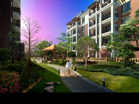 小区绿化园林林景观园林效果图