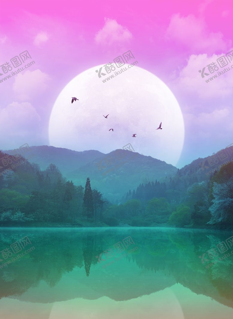 编号：45295302261514266772【酷图网】源文件下载-科幻星球海报