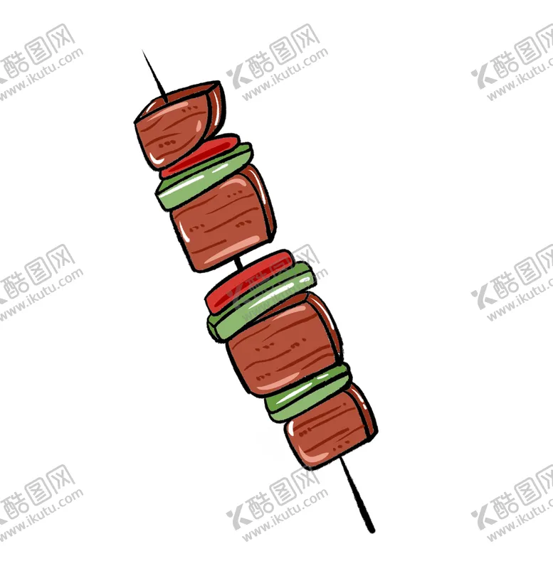 编号：76314509171933357283【酷图网】源文件下载-烧烤串串素材