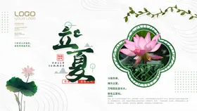 立夏展板节气地产至海报