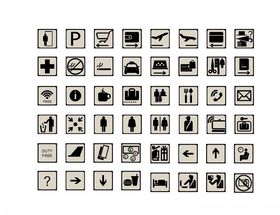 公共场所图标LOGO