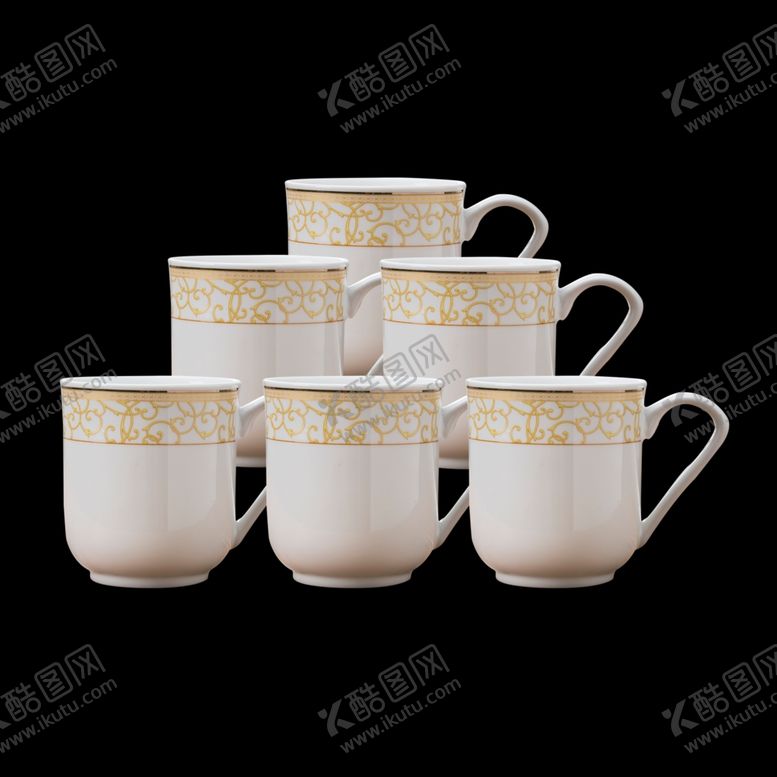 编号：49996010202052191085【酷图网】源文件下载-PSD杯子摆放陶瓷杯陶